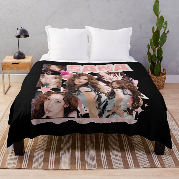 Aperçu de l'œuvre Collage rétro Kpop de Sana créée et vendue par Kimberly177495.
