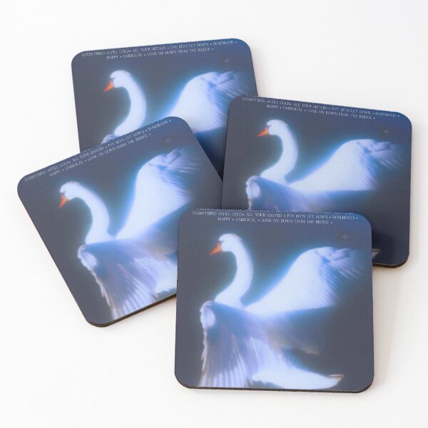 Item preview, Among my Swan Poster poster designed and sold by marytjacques.