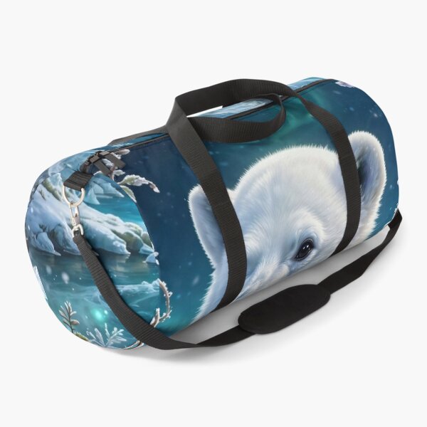 Item preview, Spirit of the Frozen North – Arctic Polar Bear Dreamscape designed and sold by DreamyWallVibes.