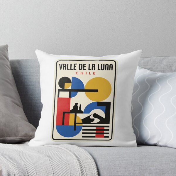 Item preview, Retro Valle De La Luna Bauhaus Geometric Skyline designed and sold by k3rstman1.