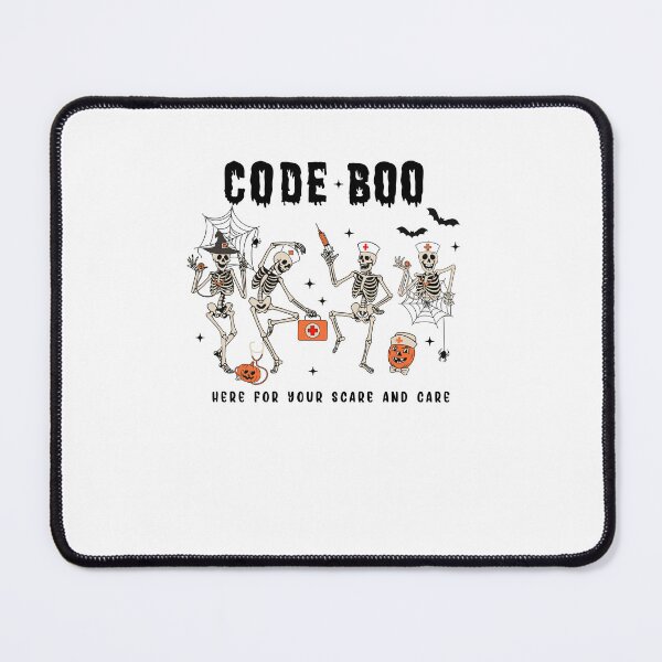 Item preview, Code Boo Skeleton Nurse Halloween Here For Your Scare And Care designed and sold by torildorxop.
