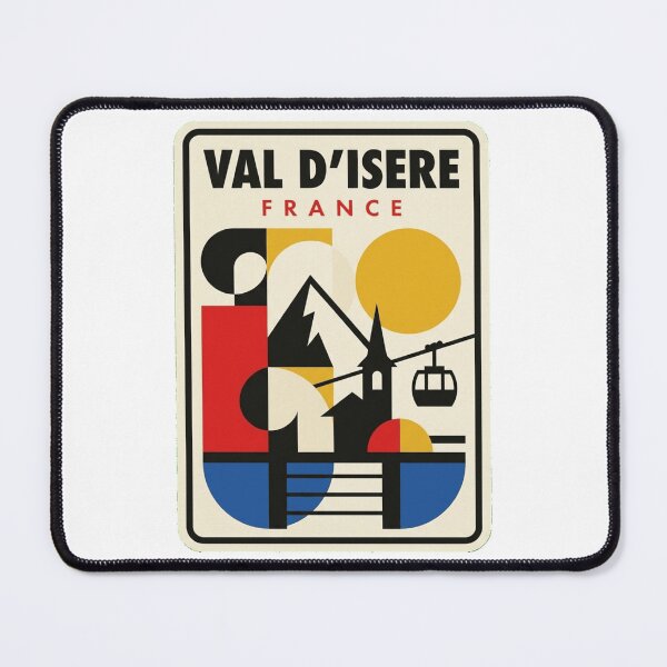 Item preview, Retro Val Disere Bauhaus Geometric Skyline designed and sold by k3rstman1.