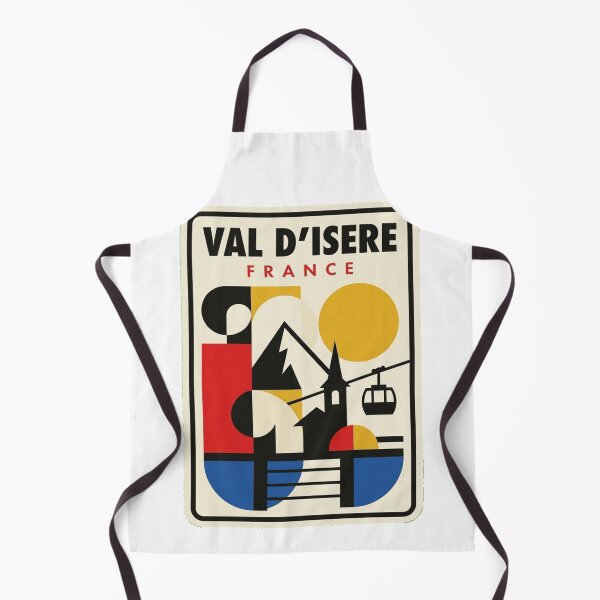 Item preview, Retro Val Disere Bauhaus Geometric Skyline designed and sold by k3rstman1.