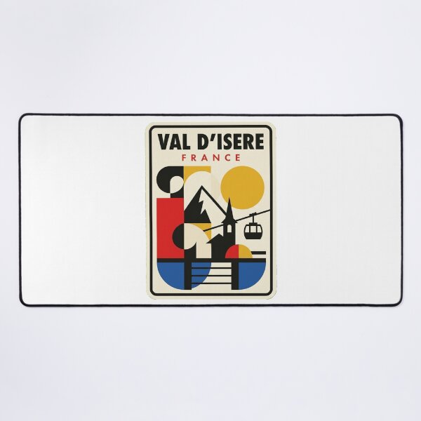 Item preview, Retro Val Disere Bauhaus Geometric Skyline designed and sold by k3rstman1.