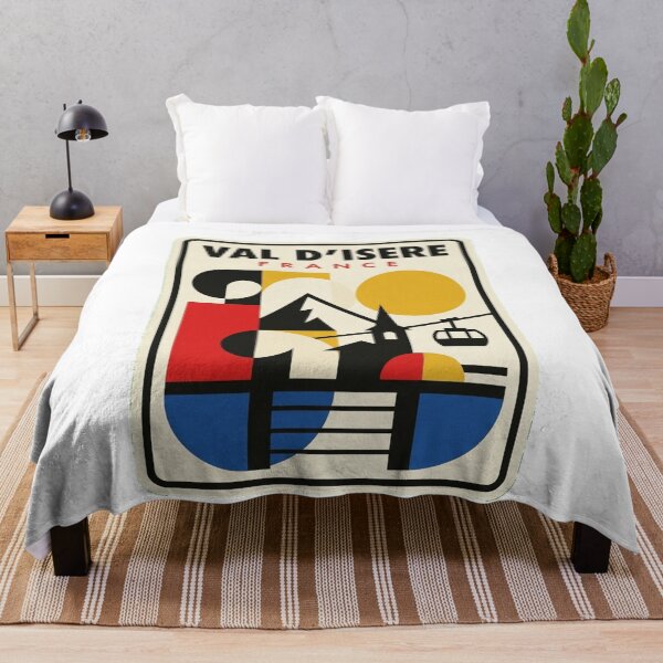 Item preview, Retro Val Disere Bauhaus Geometric Skyline designed and sold by k3rstman1.