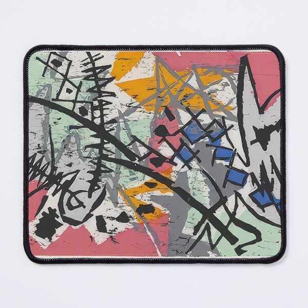 Item preview, Farbholzschnitt 1952-4 - 1952 designed and sold by NeonCanvasDream.