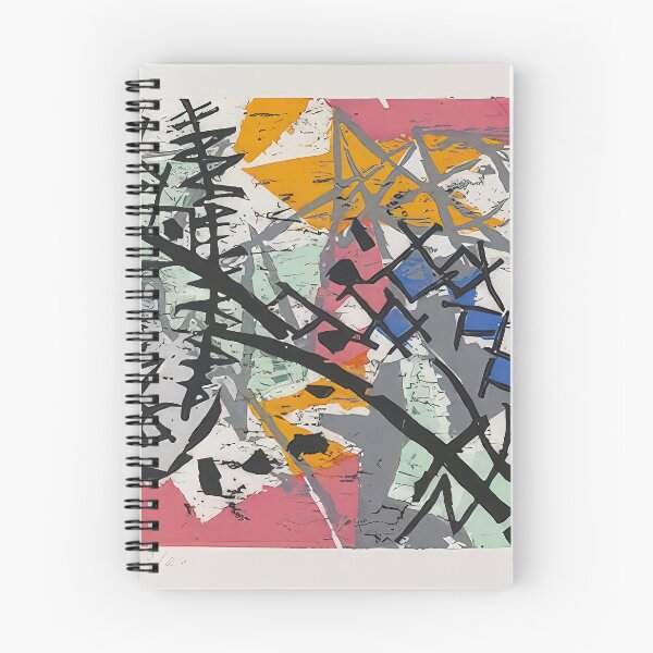 Item preview, Farbholzschnitt 1952-4 - 1952 designed and sold by NeonCanvasDream.