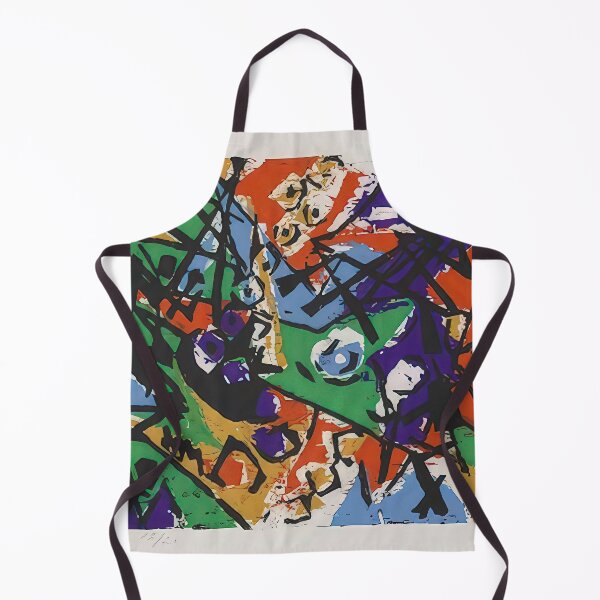 Item preview, Farbholzschnitt 1952-2 - 1952 designed and sold by NeonCanvasDream.