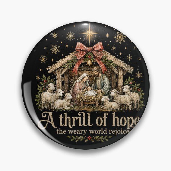 Item preview, Traditional Christmas Nativity Manger Holy Family Scene  designed and sold by BancaJone.