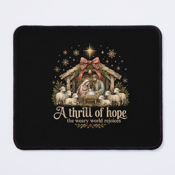 Item preview, Traditional Christmas Nativity Manger Holy Family Scene designed and sold by BancaJone.