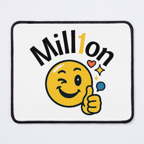 Item preview, One in a Million Rebus Puzzle Brain Thumbs Up Smiley designed and sold by nryum.