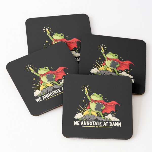 Item preview, We Annotate At Dawn Hero Frog English Teacher designed and sold by khdmalakarak.