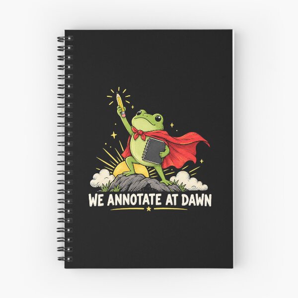 Item preview, We Annotate At Dawn Hero Frog English Teacher designed and sold by khdmalakarak.
