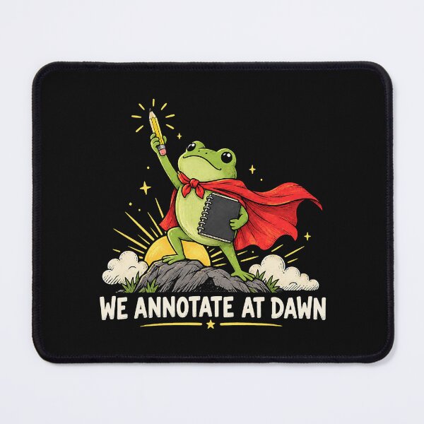 Item preview, We Annotate At Dawn Hero Frog English Teacher designed and sold by khdmalakarak.