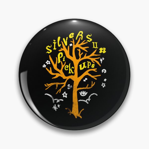 Item preview, Tree Silhouette Alternative Rock Yellow Typography designed and sold by MosiUniq.