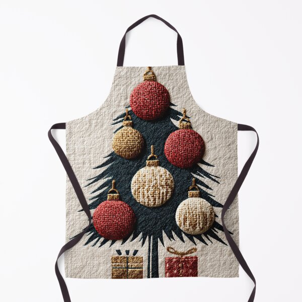 Item preview, Cozy Textured Christmas Tree and Ornaments designed and sold by colorful-white.