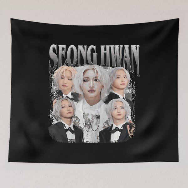 Item preview, SEONG HWA Vintage K-Pop Idol Collage  designed and sold by JamesRol160150.