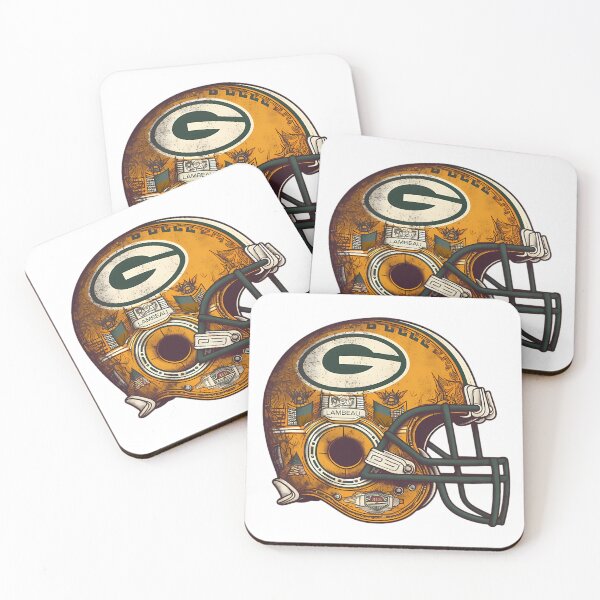 Item preview, Green Bay Football Helmet designed and sold by emad-elgabaly.