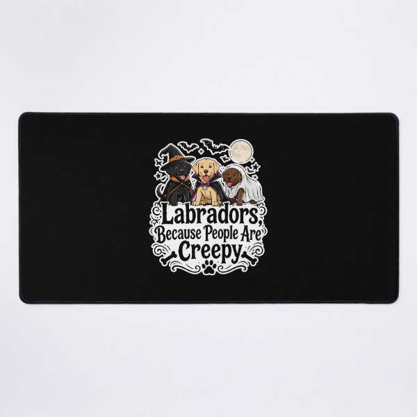Item preview, Labradors Creepy People Halloween Dog Costume designed and sold by OlyvieArt.