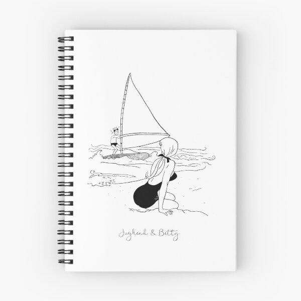 Item preview, Jughead Betty Beach · Calligraphie designed and sold by Atropa Parcae.