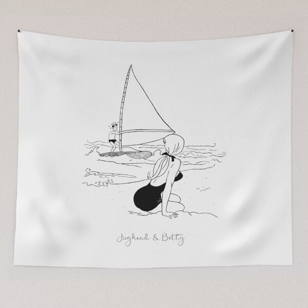 Item preview, Jughead Betty Beach · Calligraphie designed and sold by Atropa Parcae.