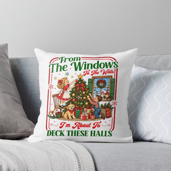 Item preview, From The Windows To The Walls Im About To Deck These Halls designed and sold by tsunoi.