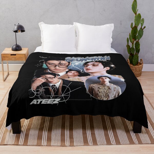 Item preview, Seonghwa ATEEZ Vintage Retro Kpop Idol  designed and sold by PatrickT483989.