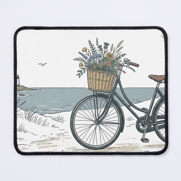 Item preview, Coastal Bicycle – Seaside Escape designed and sold by meghnad.