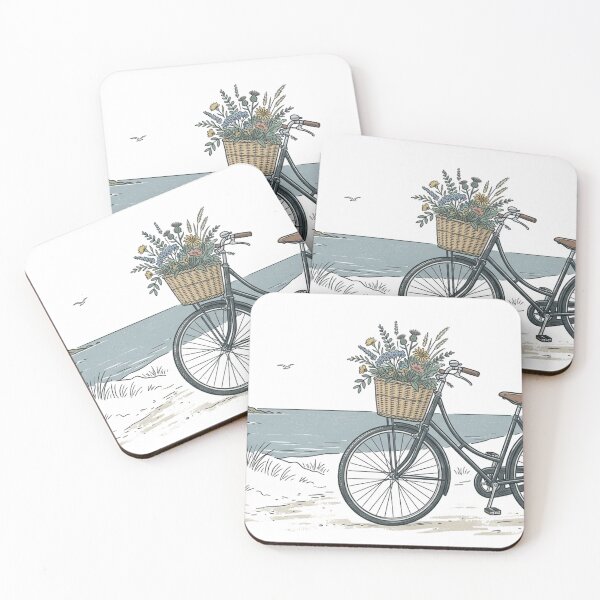 Item preview, Coastal Bicycle – Seaside Escape designed and sold by meghnad.