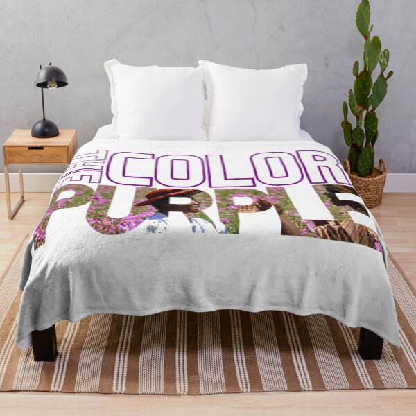 Item preview, The Color Purple Floral Movie designed and sold by Nature Explore Game.