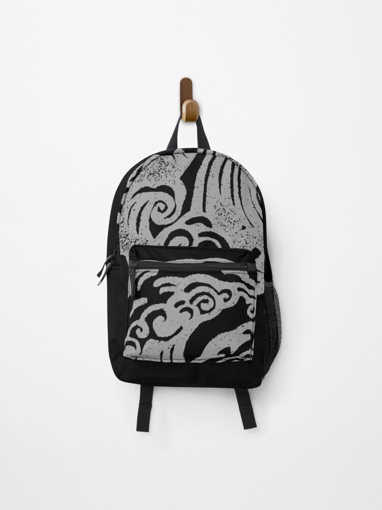 Thumbnail 1 of 3, Backpack, Waves designed and sold by coolwander.