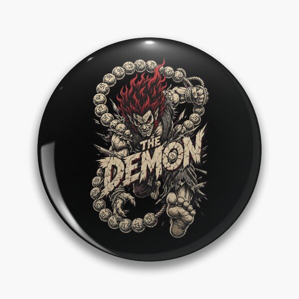 Item preview, Akuma Street Fighter Design, Akuma The Demon Artwork, Street Fighter Akuma Graphic, Akuma Fighting Game Art, Raging Demon, Shun Goku Satsu, Dark Martial Arts, Arcade Gaming Gift, Capcom Fan Art designed and sold by Typologystudios.
