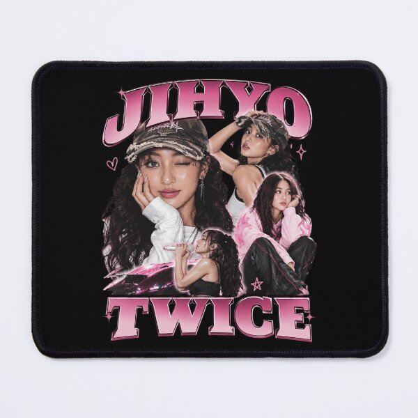 Aperçu de l'œuvre Jihyo Twice Pink Pop créée et vendue par cdenning1988.