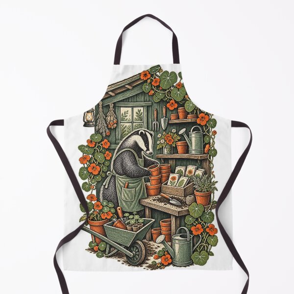 Item preview, Badger Potting Shed Botanical Garden designed and sold by SiripornSeaynng.