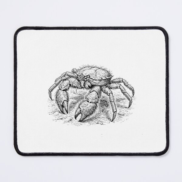 Item preview, Vintage Woodcut Yeti Crab Illustration designed and sold by DuckOddity.