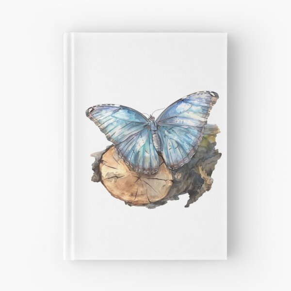 Item preview, Blue Butterfly | Elegant Nature Aesthetic Art designed and sold by Mandayartstudio.