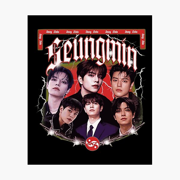 Item preview, Seungmin Retro Vintage Kpop Idol Tee designed and sold by JamesRol160150.