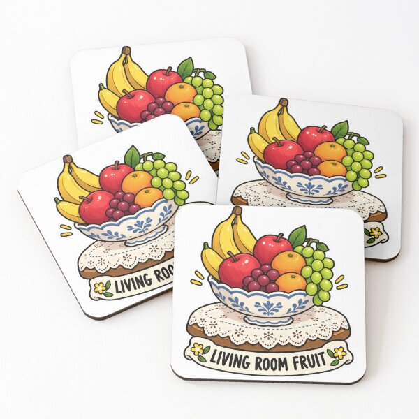 Item preview, Living Room Fruit Outline Balkan Household Humor designed and sold by OfficialBalkan.