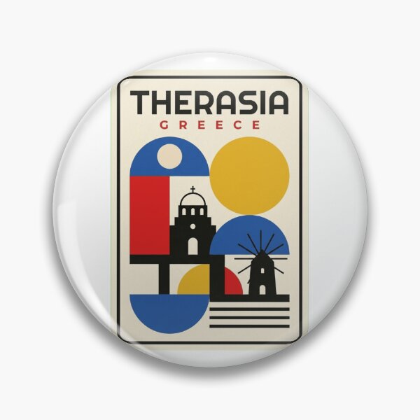 Item preview, Retro Therasia Bauhaus Geometric Skyline designed and sold by k3rstman1.