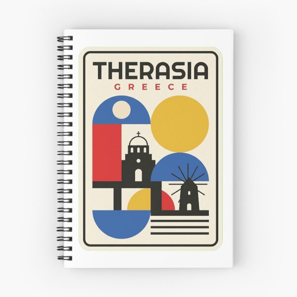 Item preview, Retro Therasia Bauhaus Geometric Skyline designed and sold by k3rstman1.