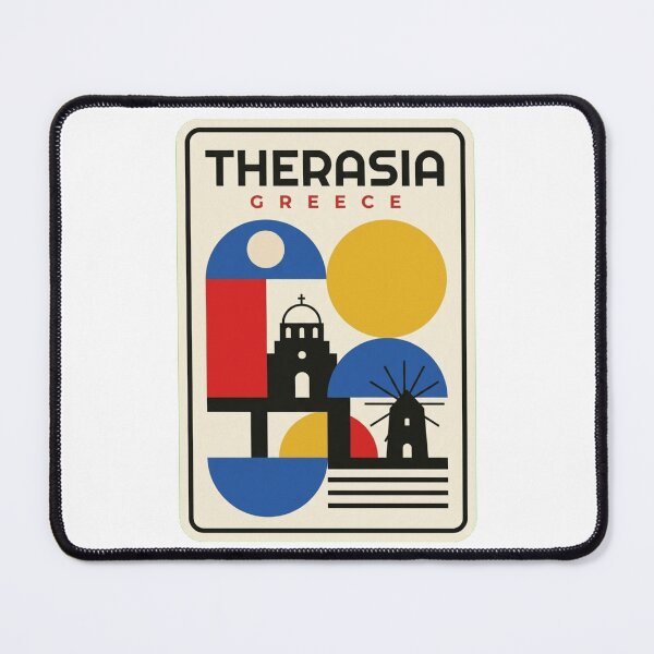 Item preview, Retro Therasia Bauhaus Geometric Skyline designed and sold by k3rstman1.