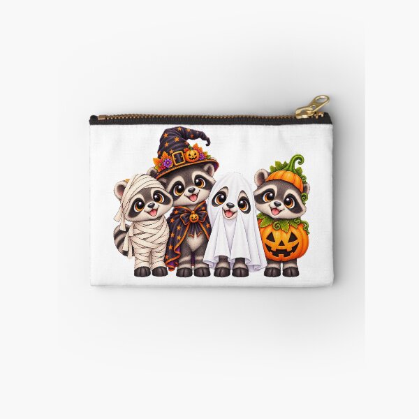 Item preview, Raccoon Pumpkin Halloween Ghost Raccoons designed and sold by QuiteOrbit.