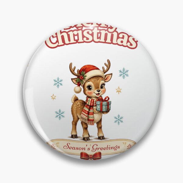 Artikelvorschau, Niedliche Retro-Rentiere für Weihnachten entworfen und verkauft von RRzShop.