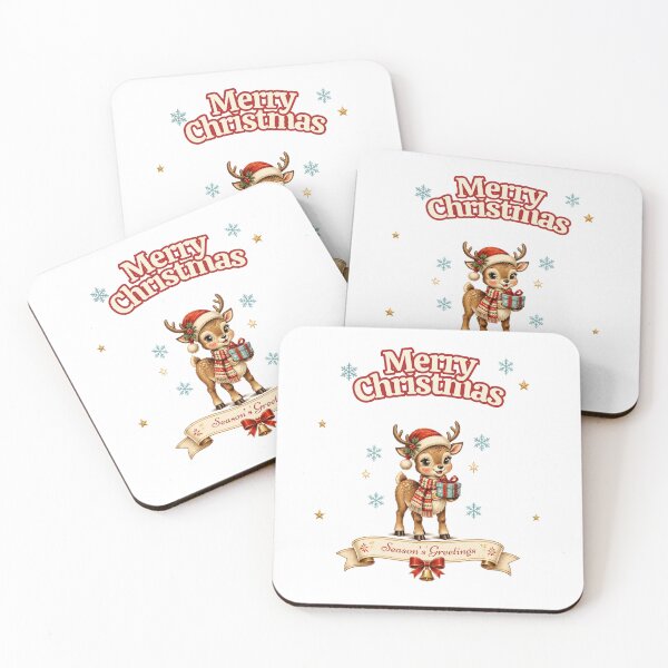Item preview, Cute Retro Reindeer Christmas Holiday  designed and sold by RRzShop.