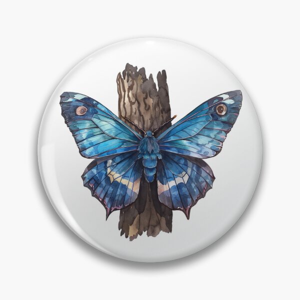 Item preview, Blue Butterfly | Elegant Nature Aesthetic Art designed and sold by Mandayartstudio.