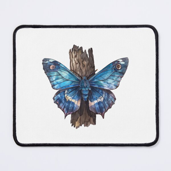 Item preview, Blue Butterfly | Elegant Nature Aesthetic Art designed and sold by Mandayartstudio.