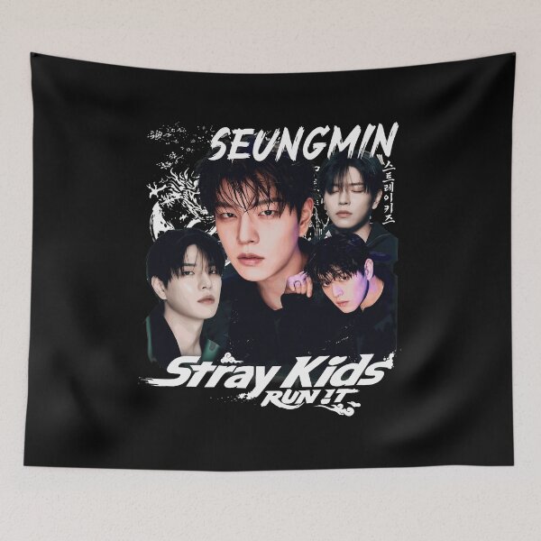 Item preview, Seungmin Stray Kids Run It K-Pop Fan  designed and sold by AmyDomin586721.