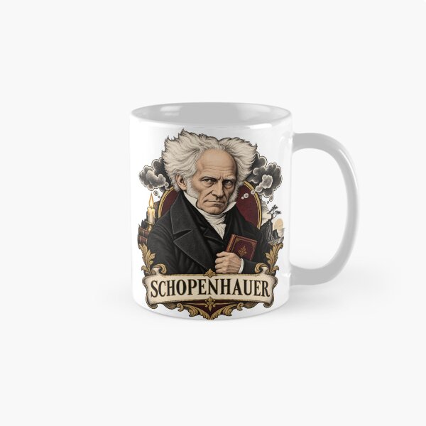Item preview, Arthur Schopenhauer Classical Philosophy designed and sold by sublidesign.