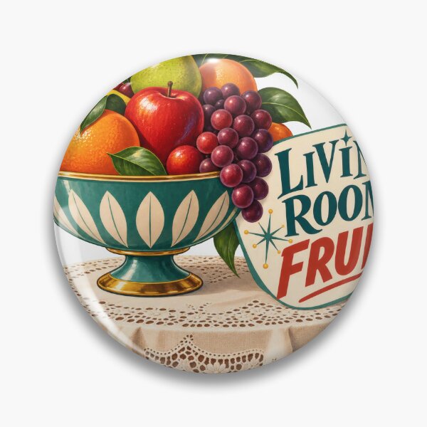 Item preview, Living Room Fruit Mid Century Balkan Household Humor designed and sold by OfficialBalkan.
