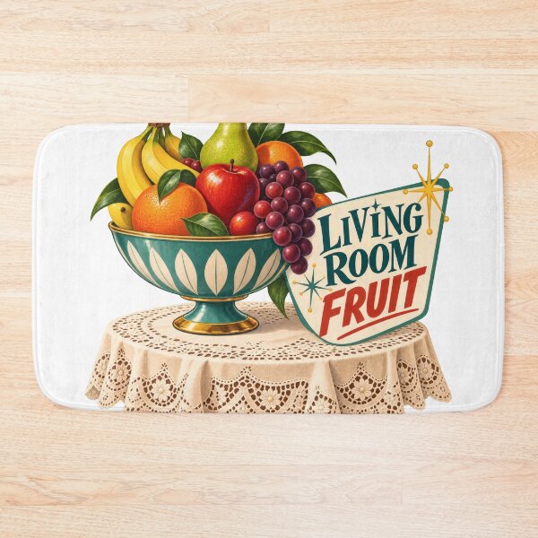 Item preview, Living Room Fruit Mid Century Balkan Household Humor designed and sold by OfficialBalkan.